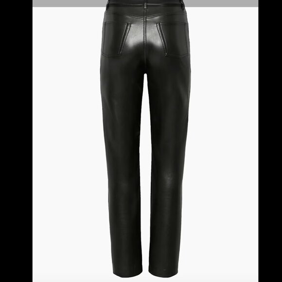 Wilfred Melina Black Leather Pants - Picture 2 of 6